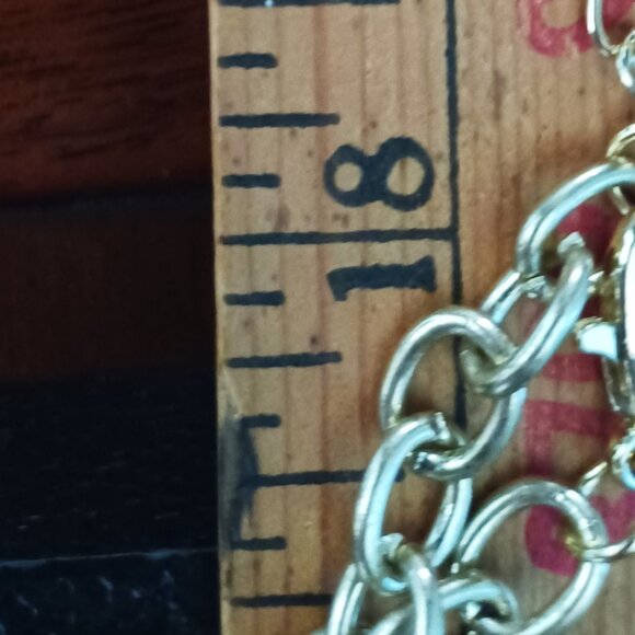 Large Vintage 1970s Gold Owl Pendant Necklace With Chunky Gold Chain - Picture 4 of 5